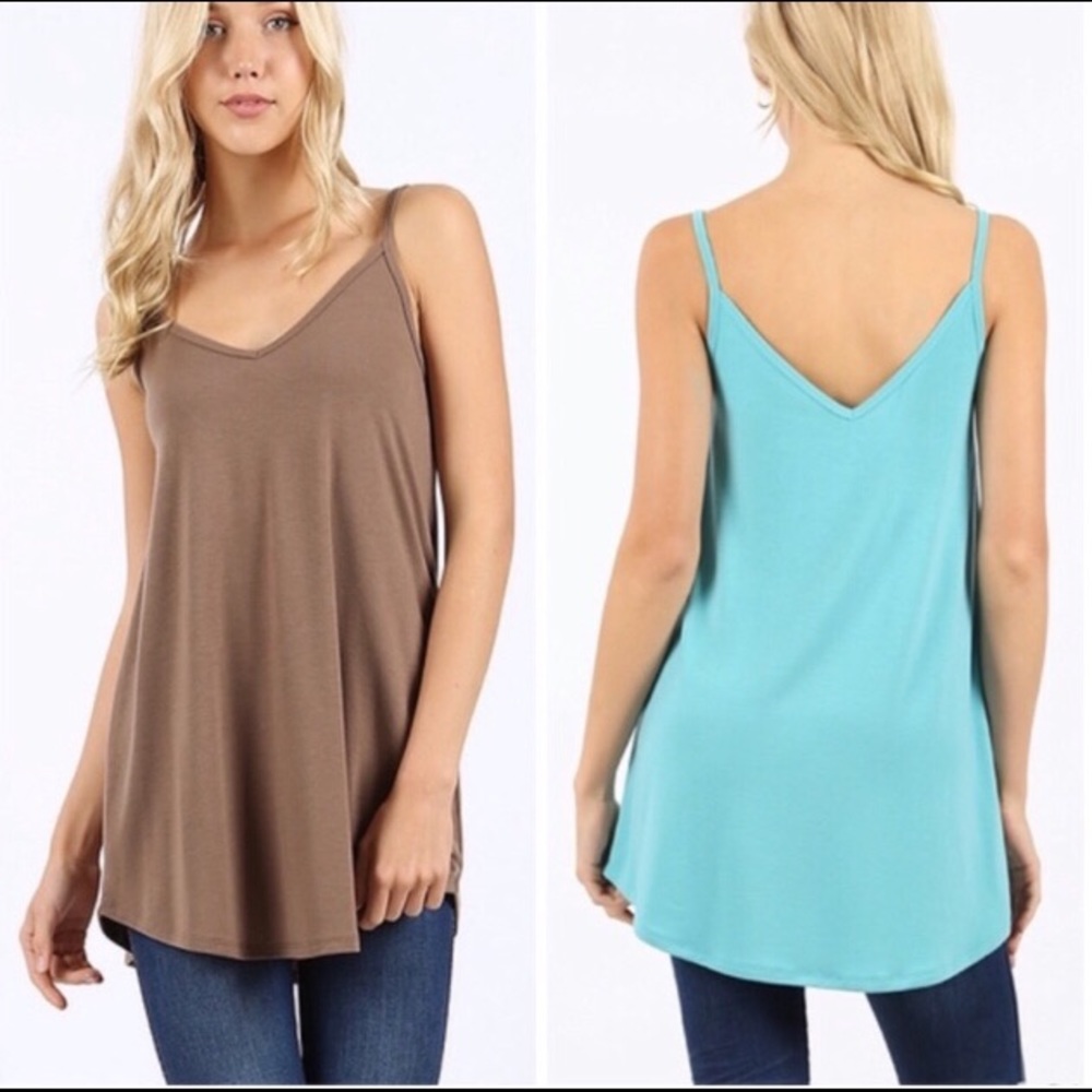 Reversible Flowy Tank Top - Picture 2 of 6